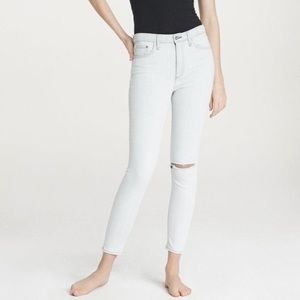 Rag & Bone Nina High-Rise Ankle Skinny, Size 28
